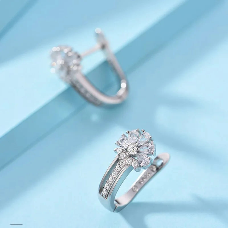 Fine Jewelry Sterling Silver Earrings