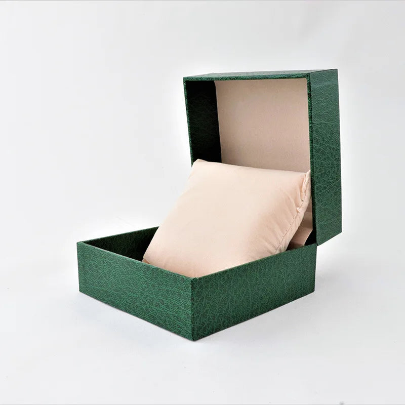 Luxury Black Single Watch Gift Box with Pillow Wristwatch Bracelet Display Case Watch Organizer Display Bracelet Packaging Box
