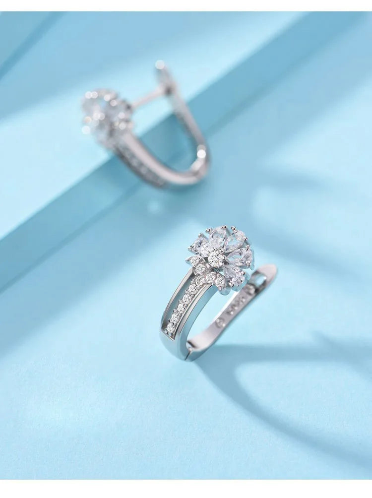 Fine Jewelry Sterling Silver Earrings