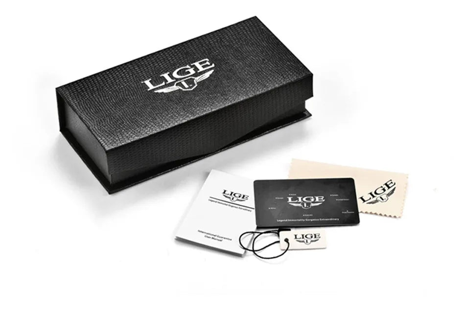 LIGE Gold Watch Women