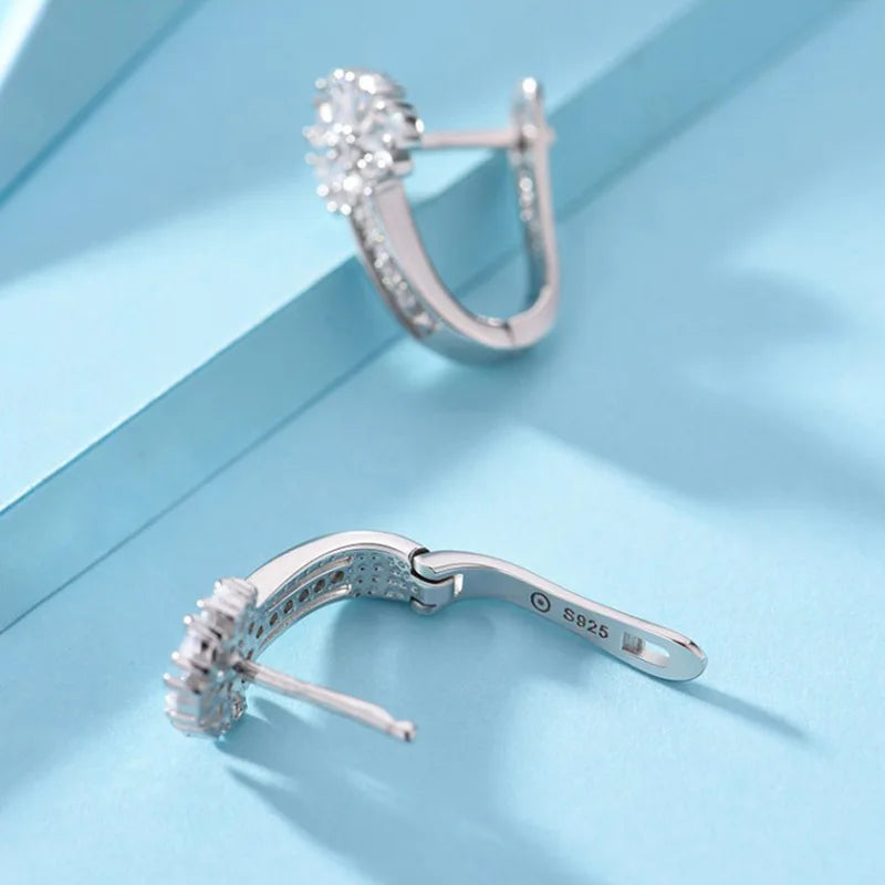Fine Jewelry Sterling Silver Earrings