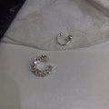 Simple High-end Earrings Clip Ear Clips Without Pierced Female Temperament Fashion Retro Cold Wind Ear Bone Clip