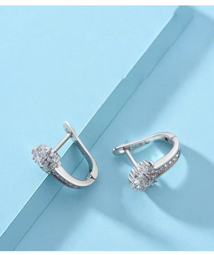 Fine Jewelry Sterling Silver Earrings