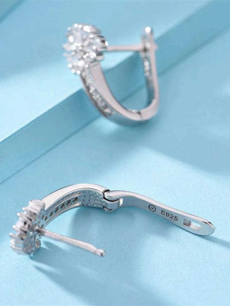 Fine Jewelry Sterling Silver Earrings