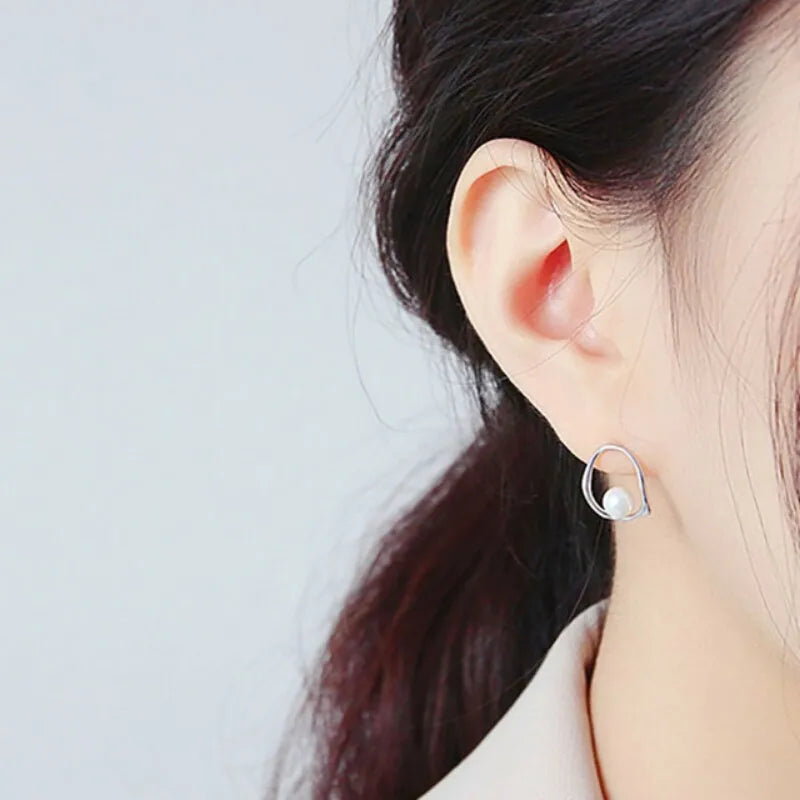 Sterling Silver Vintage Earrings For Women