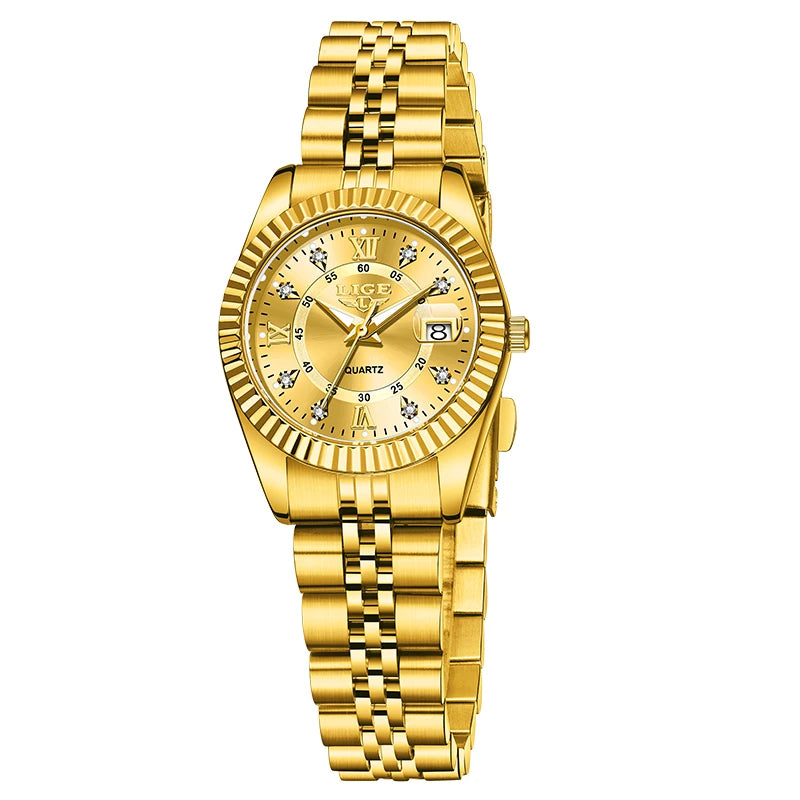 LIGE Luxury Watch For Women