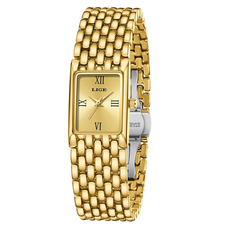 LIGE Gold Watch for Women