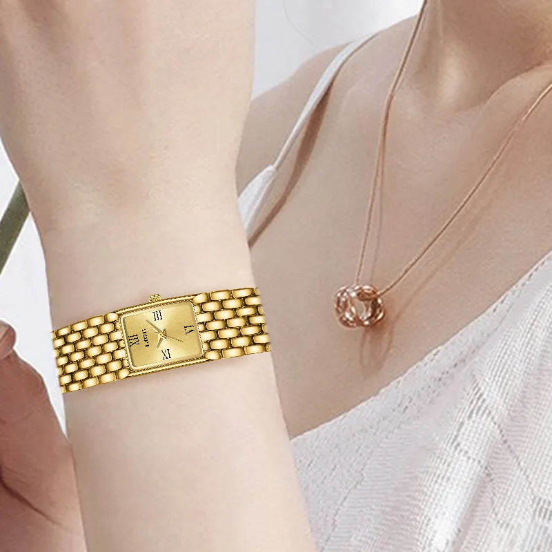 LIGE Gold Watch for Women