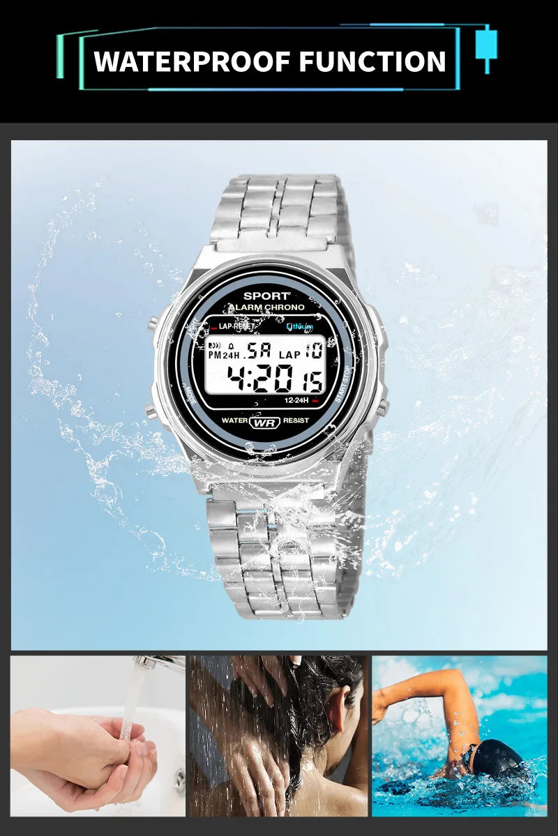 Elegant Digital Watch For Women