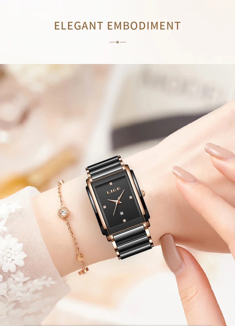 LIGE Elegant Watch for Women