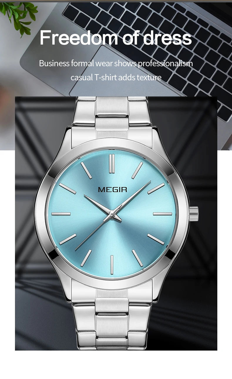 MEGIR Simple Watch for Men