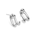 Ear studs for men with personality, trendy men's earrings, simple and minimalist, versatile and cool hip-hop new trend