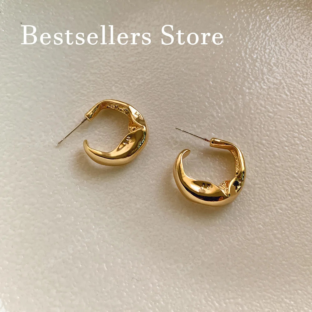 Sterling Silver, Gold/Silver Stud Earrings for Women