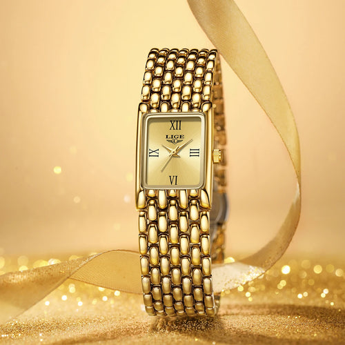 LIGE Gold Watch for Women