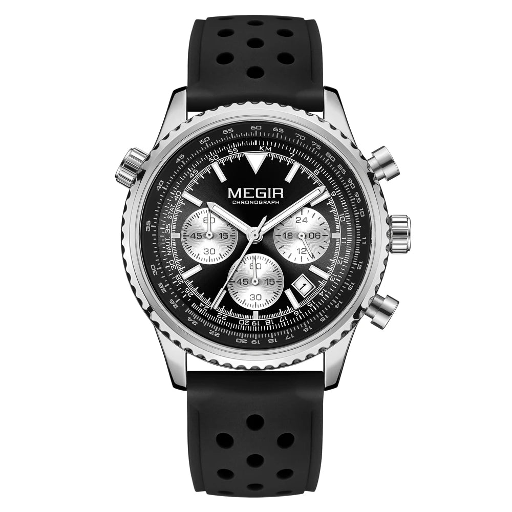MEGIR Brand Original Luxury Fashion Watch for Men