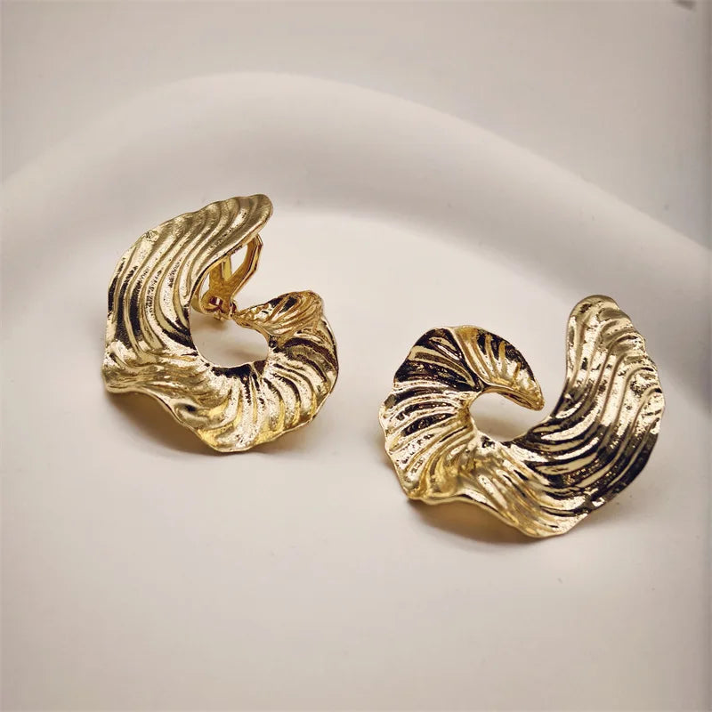3.5 Cm Big Ball No Pierced Earclips
