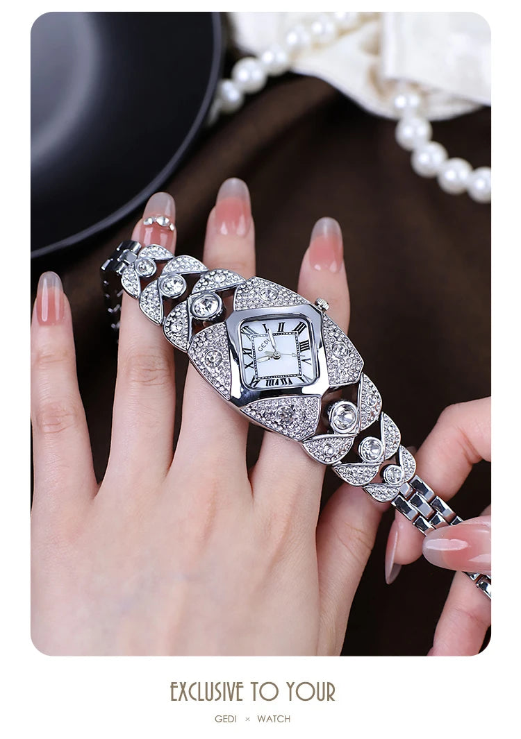 Ladies Diamond Bracelet Watch