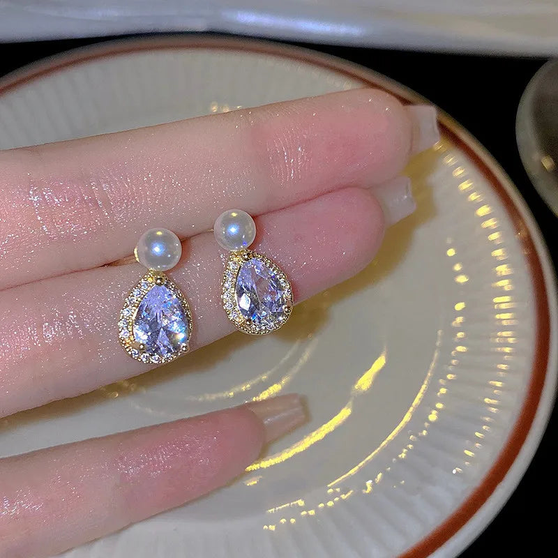 2023 New Fashion Trend Unique Design Elegant Delicate Geometric Round Earrings For Women Jewelry Wedding Party Premium Gifts