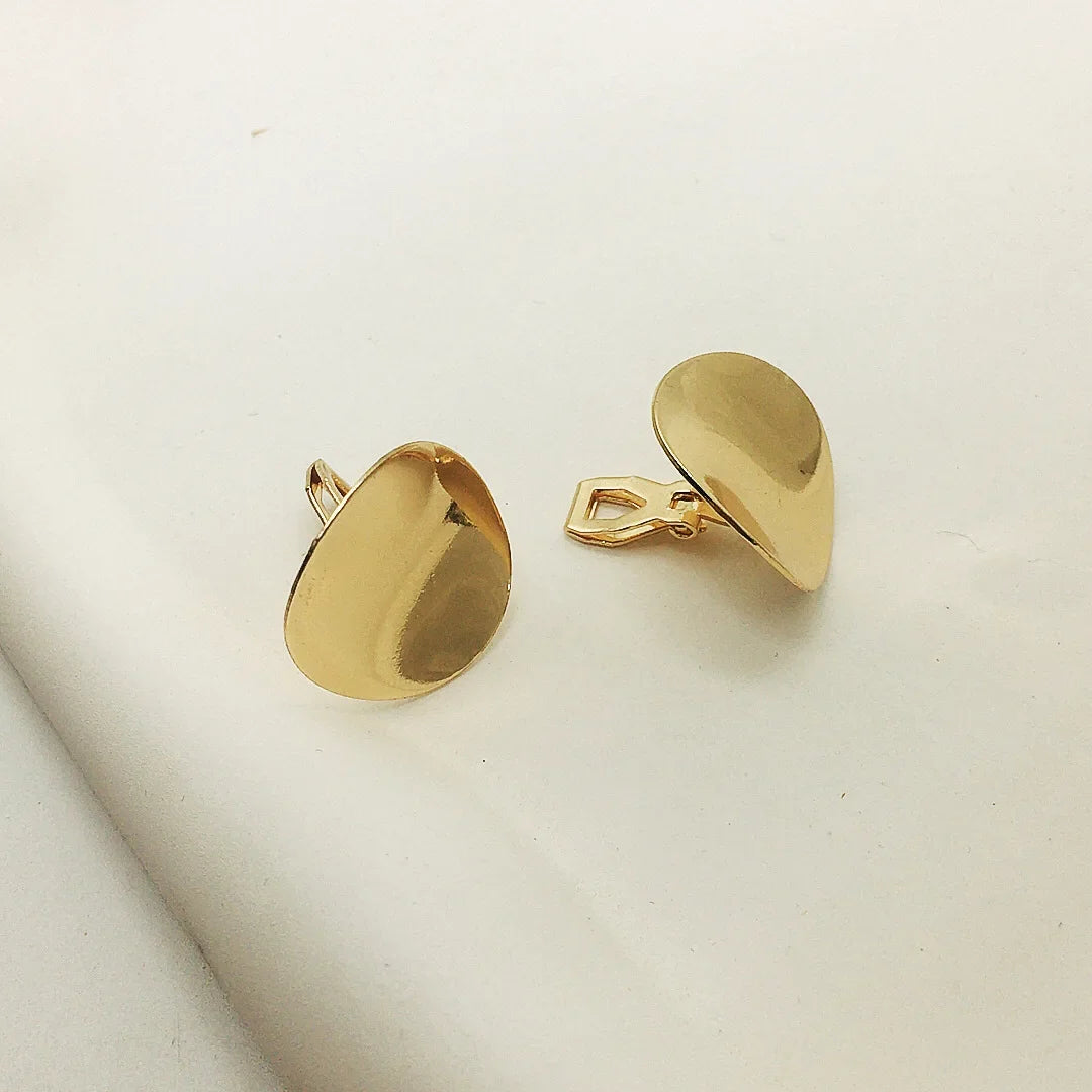 3.5 Cm Big Ball No Pierced Earclips