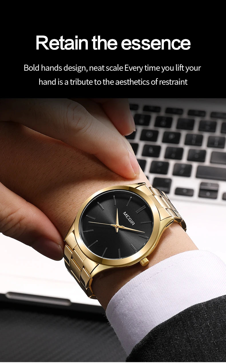 MEGIR Simple Watch for Men