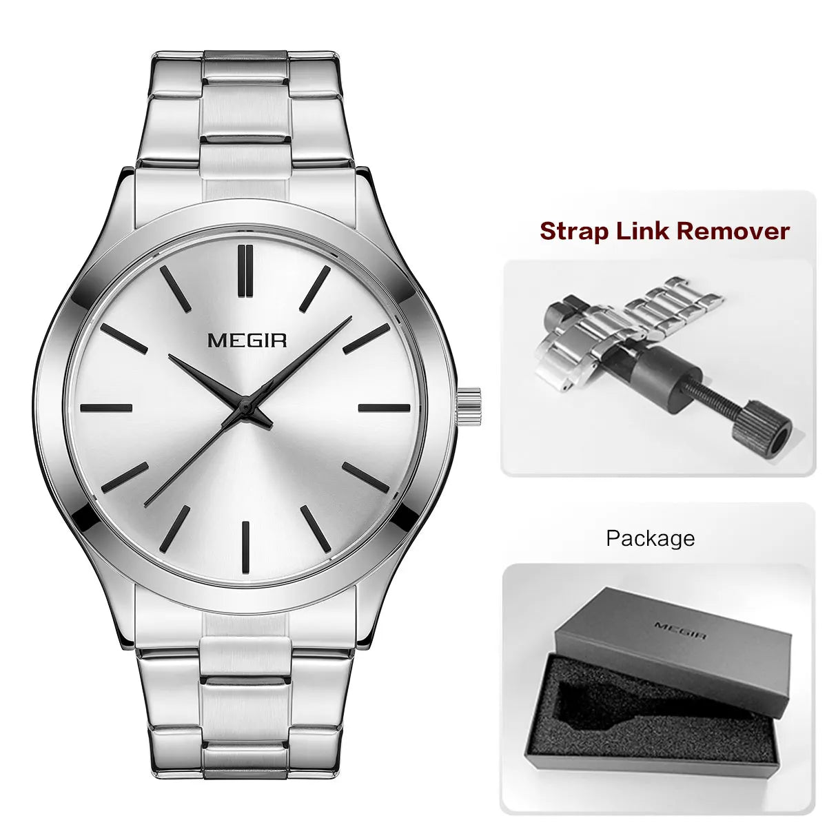 MEGIR Simple Watch for Men