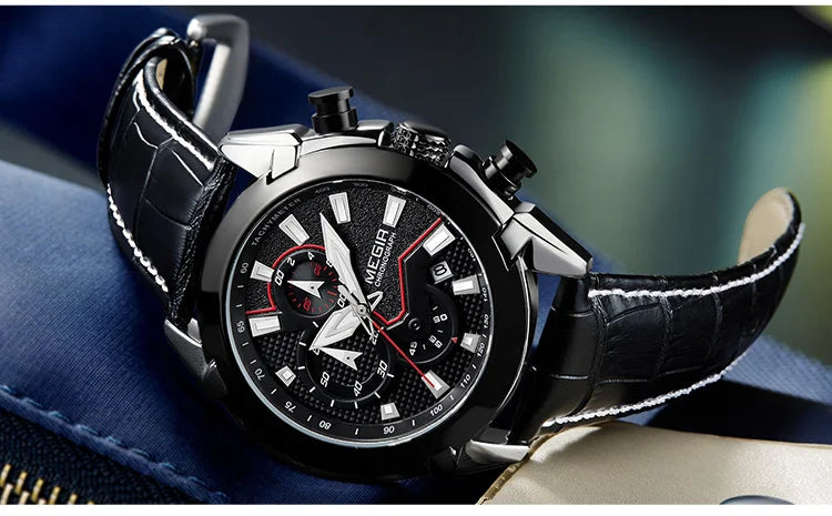 Megir Men's Chronograph Quartz Watch