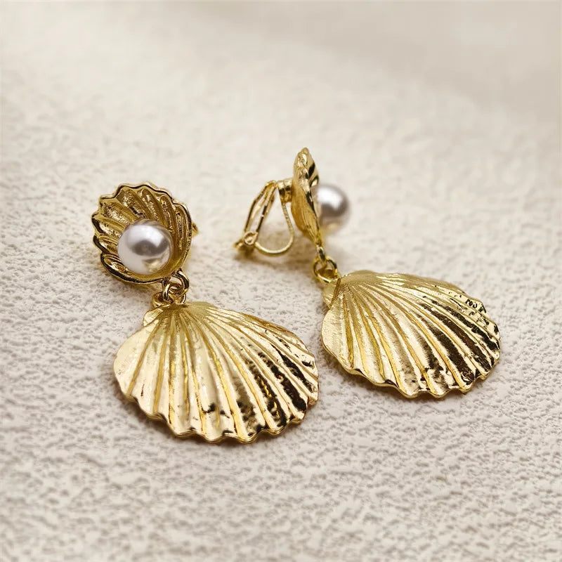 3.5 Cm Big Ball No Pierced Earclips