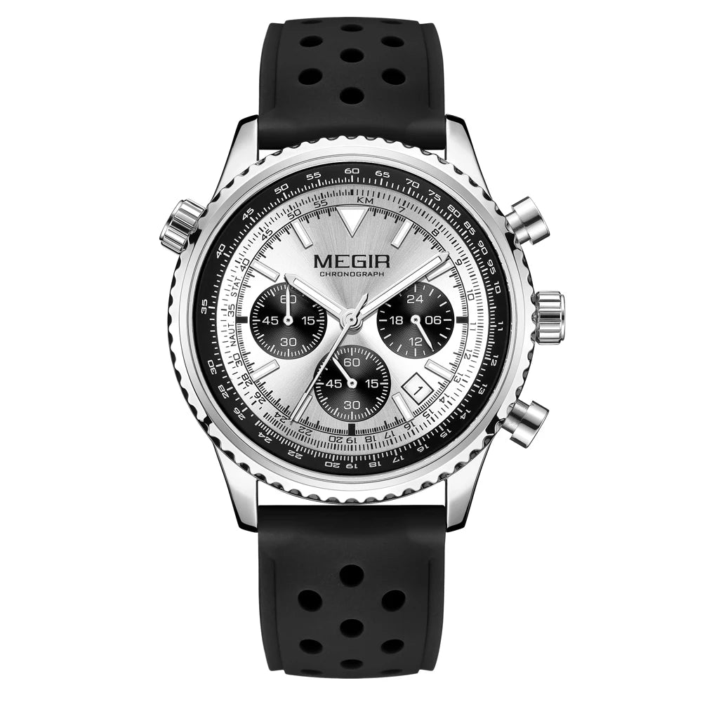 MEGIR Brand Original Luxury Fashion Watch for Men
