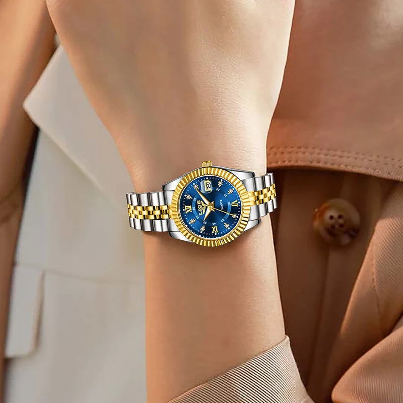 LIGE Luxury Watch For Women