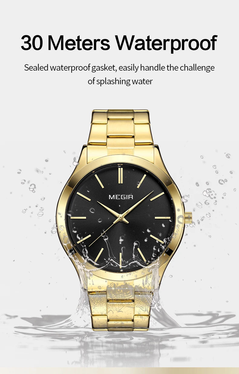 MEGIR Simple Watch for Men