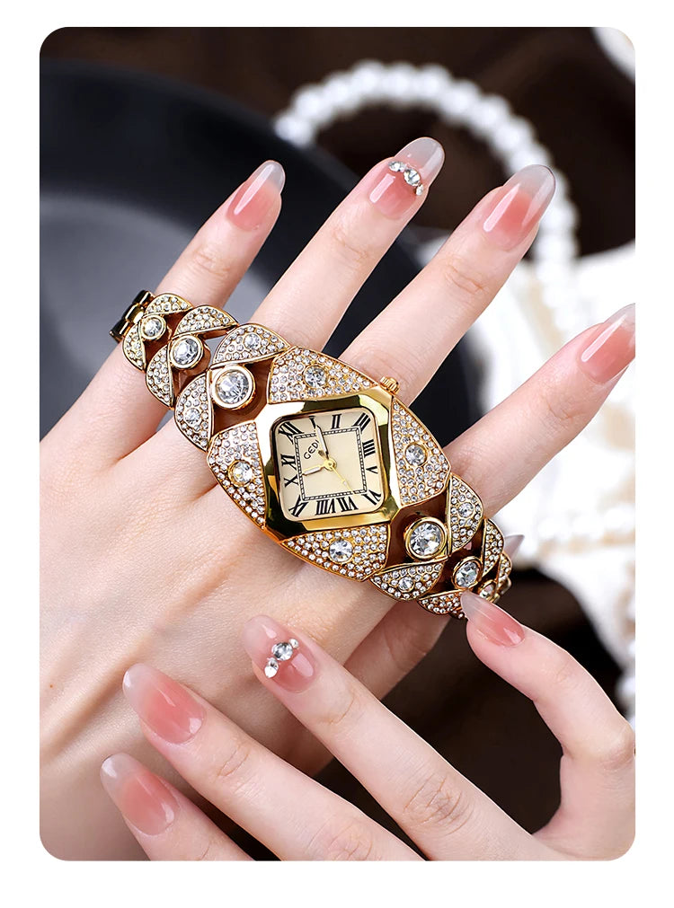 Ladies Diamond Bracelet Watch