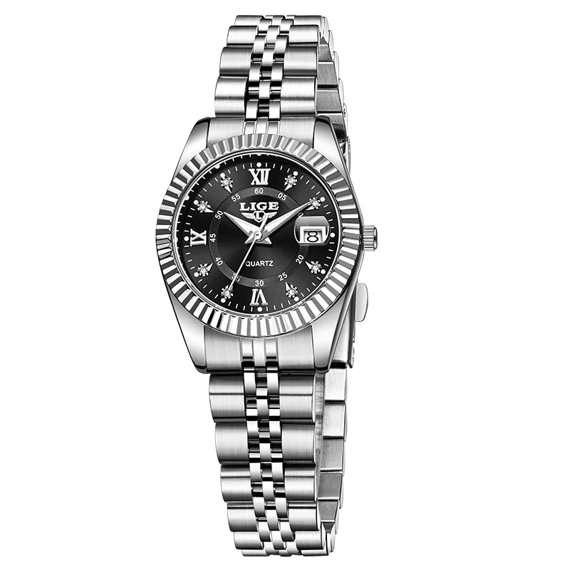LIGE Luxury Watch For Women