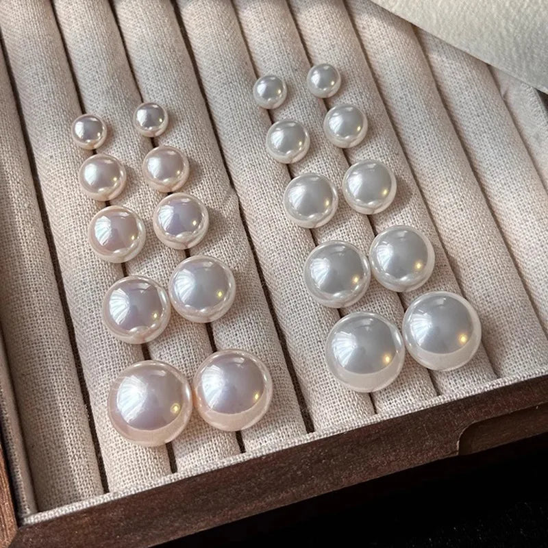 Sterling Silver Pearl Earrings for Woman