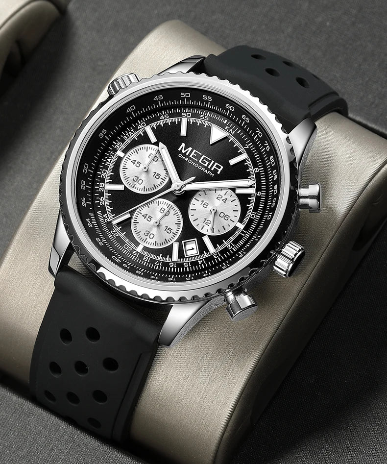 MEGIR Brand Original Luxury Fashion Watch for Men