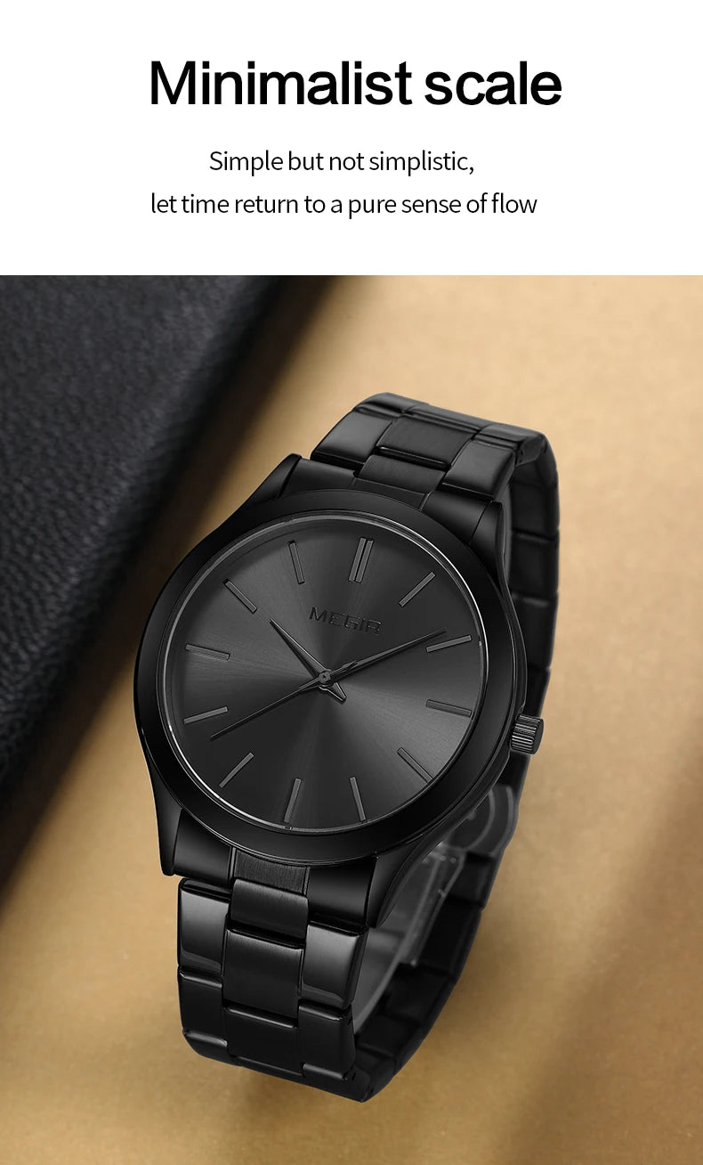MEGIR Simple Watch for Men
