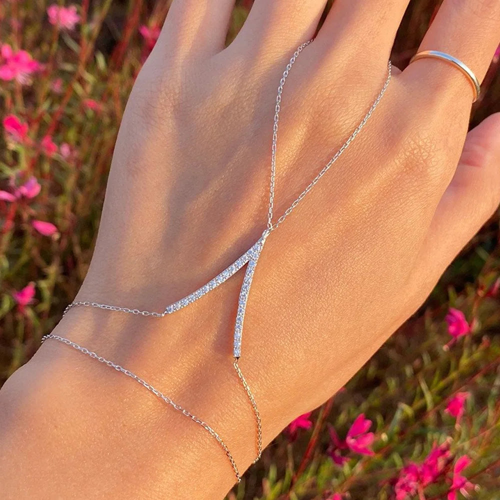 V-Shaped Bracelet for Women