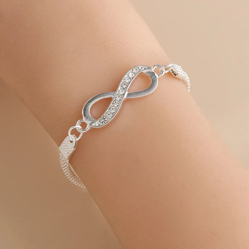 Handmade Braided Mesh Chain Faith Bracelet For Men and Women