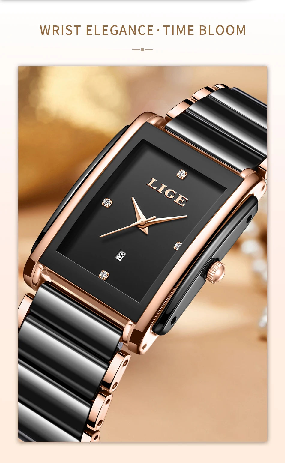 LIGE Elegant Watch for Women