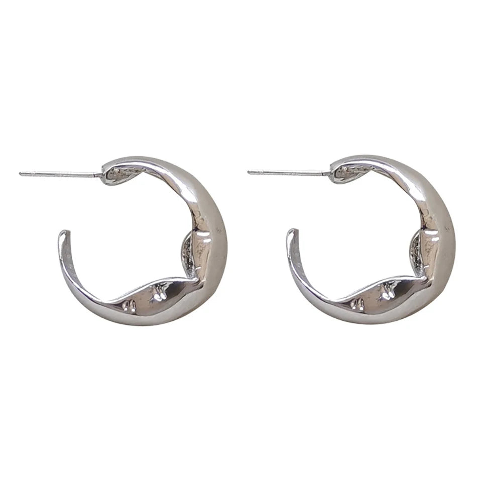 Sterling Silver, Gold/Silver Stud Earrings for Women