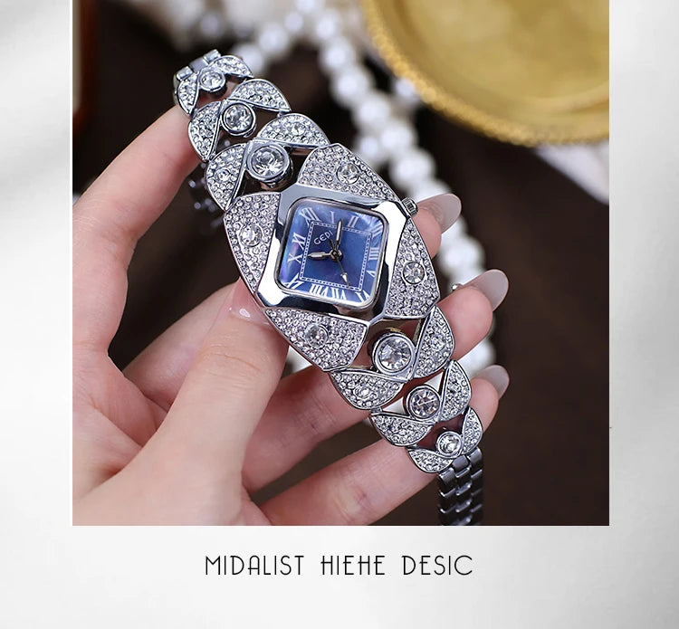 Ladies Diamond Bracelet Watch