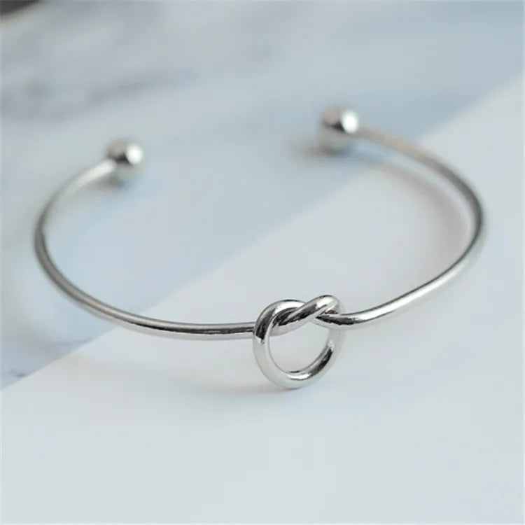 Stainless Steel Bracelets Vintage Twist for Women