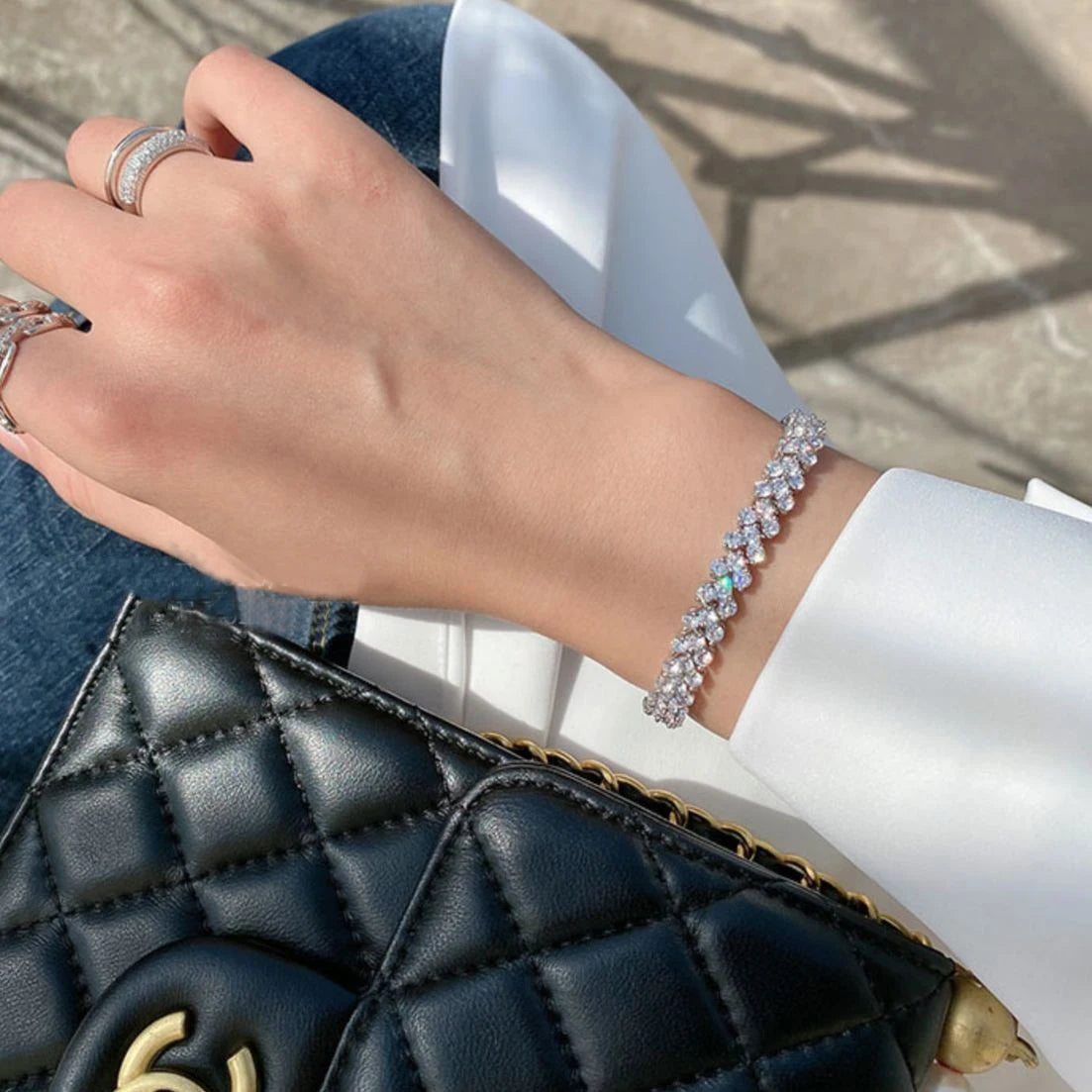 Wedding Tennis Bracelet For Women