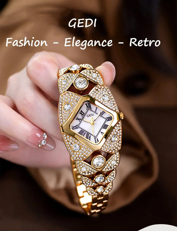 Ladies Diamond Bracelet Watch