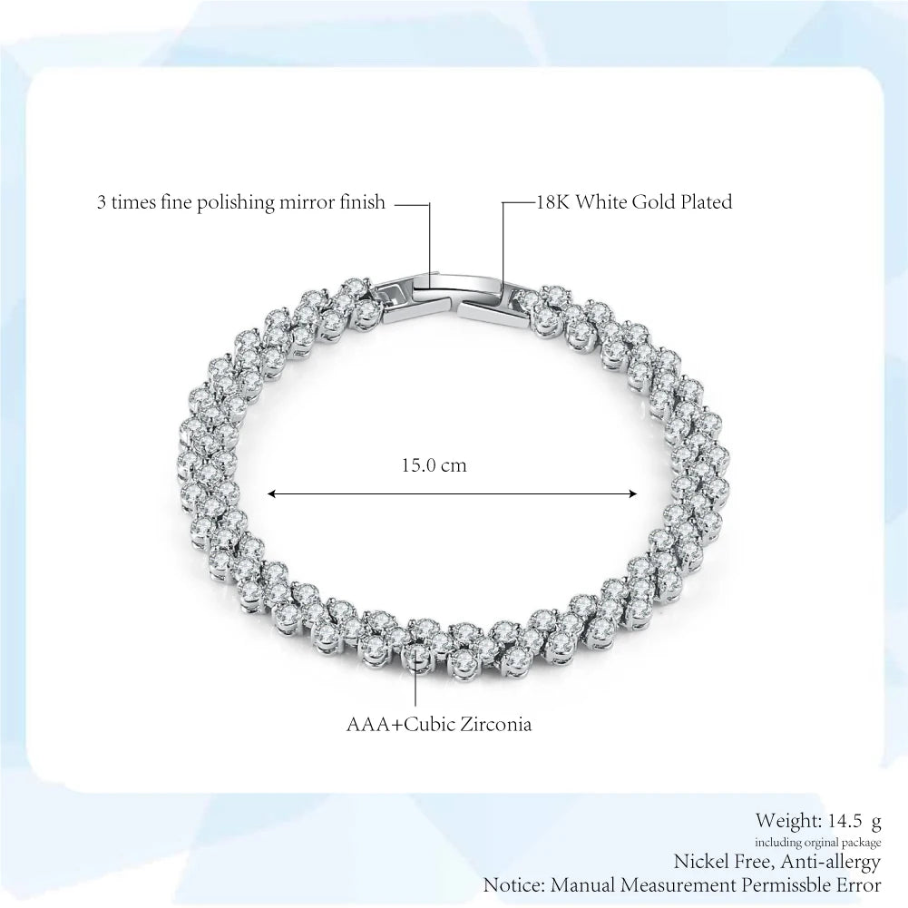 Wedding Tennis Bracelet For Women
