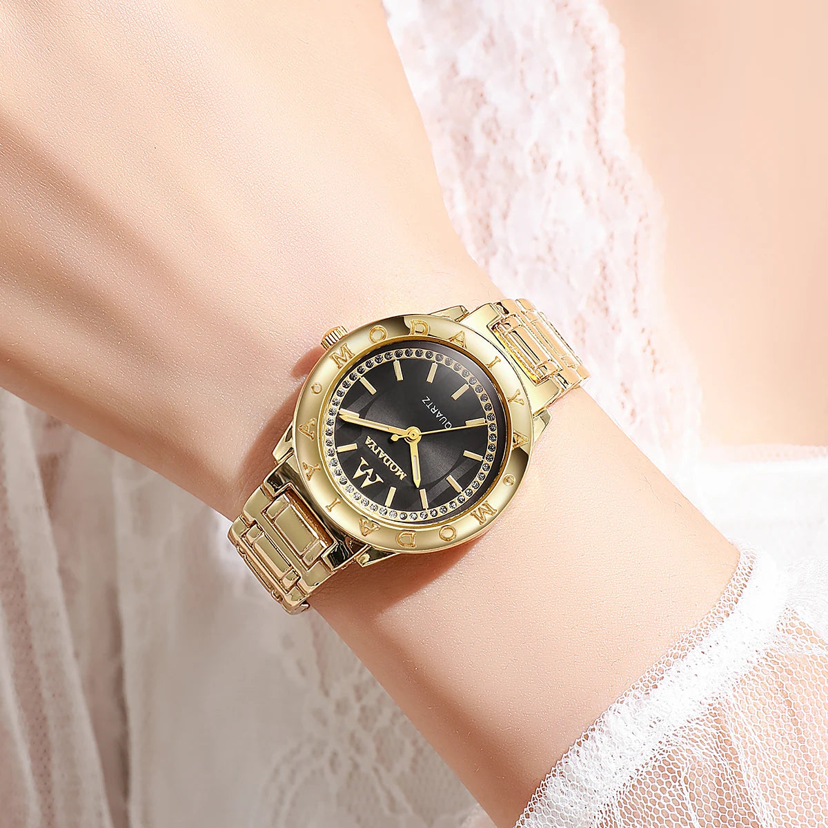 Luxury Gold/Silver Women's Watch