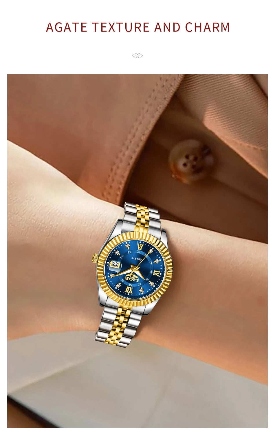 LIGE Luxury Watch For Women