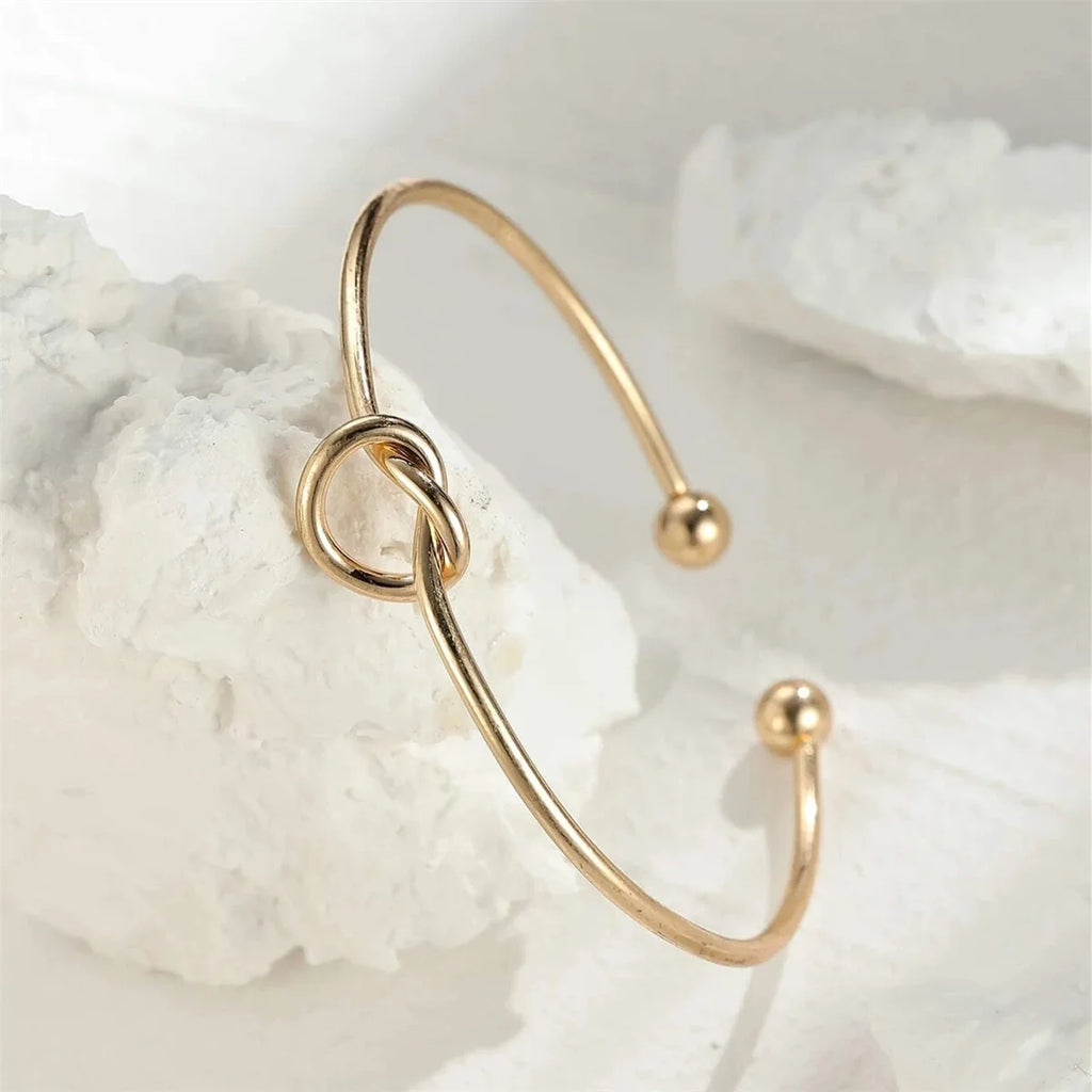 Stainless Steel Bracelets Vintage Twist for Women