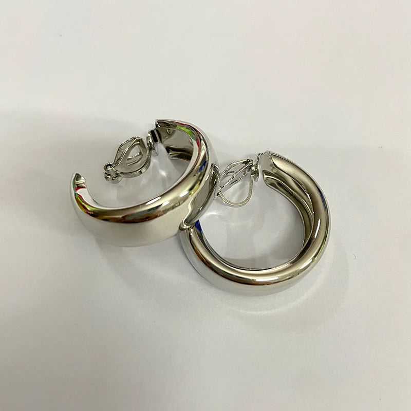 3.5 Cm Big Ball No Pierced Earclips
