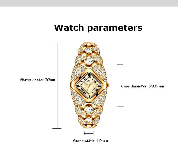 Ladies Diamond Bracelet Watch