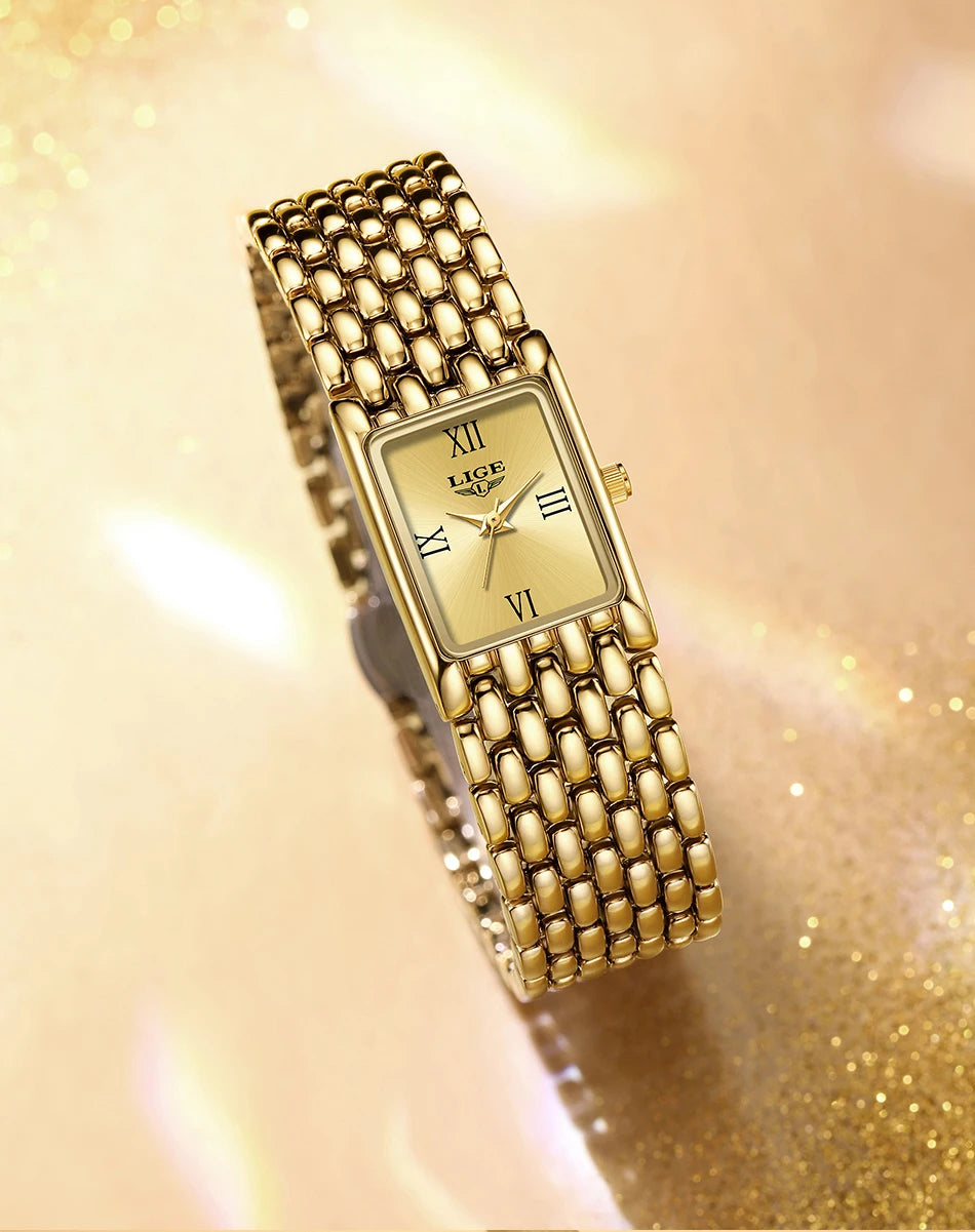 LIGE Gold Watch for Women